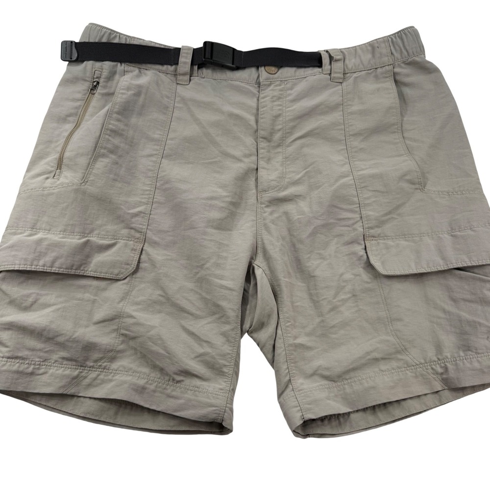 The North Face Paramount Peak Convertible Shorts Tan Men's Size XL Style# AJFB